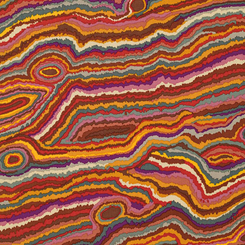 Kaffe Fassett Collective 100% Cotton Fabric - Jupiter - Brown Kaffe Fassett Collective 100% Cotton Fabric - Jupiter - Brown